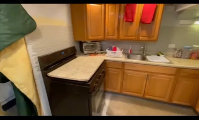 a room with storage and utility