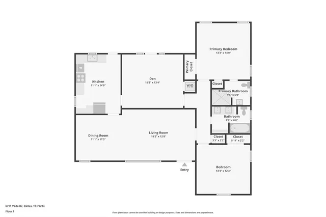 $600,000 | 6711 Vada Drive, Dallas, TX 75214