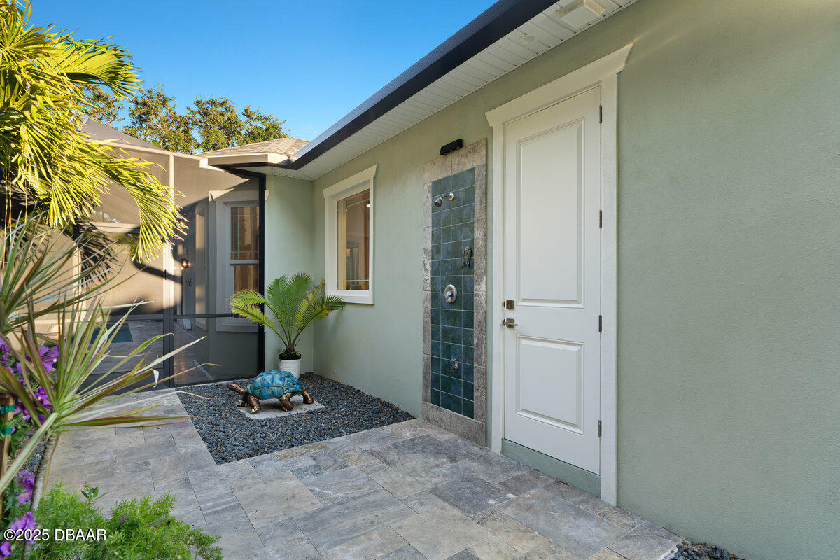 54 Ocean Way Drive Ponce Inlet, FL 32127 - Photo 39 of 76 Backyard & Outdoor Shower