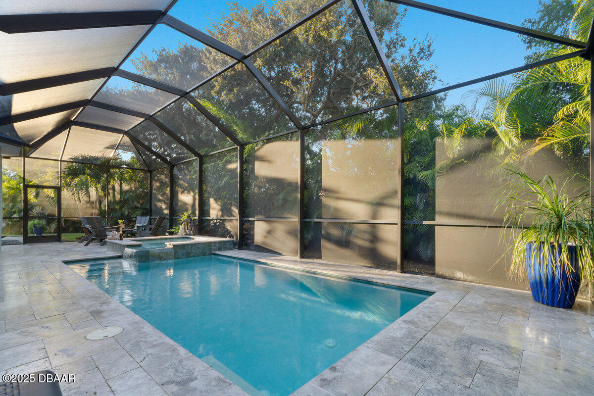 54 Ocean Way Drive Ponce Inlet, FL 32127 - Photo 46 of 76 a view of indoor pool and sitting area