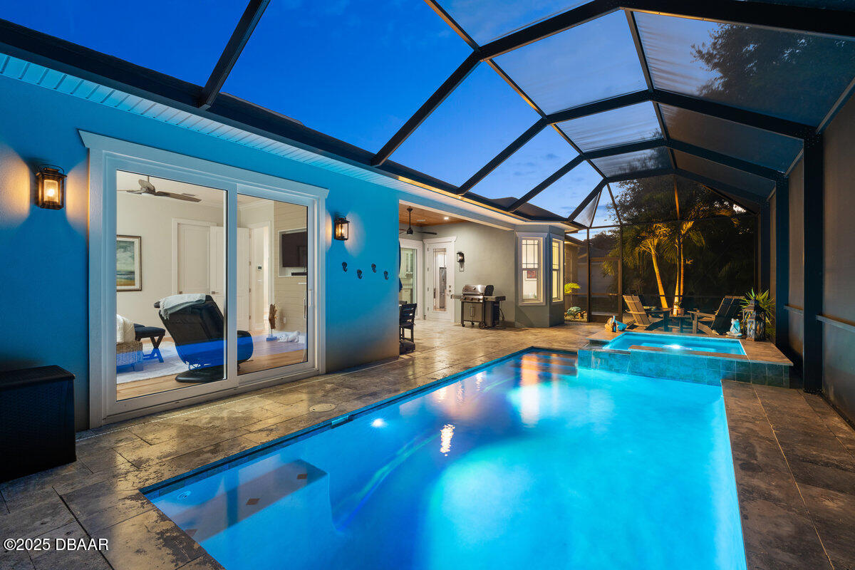 54 Ocean Way Drive Ponce Inlet, FL 32127 - Photo 50 of 76 a view of swimming pool with outdoor seating