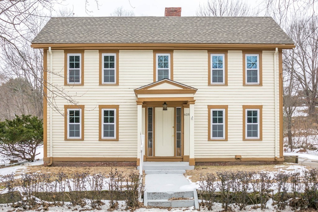 619 Main Street Boxford, MA 01921 - Photo 18 of 29 a front view of a house