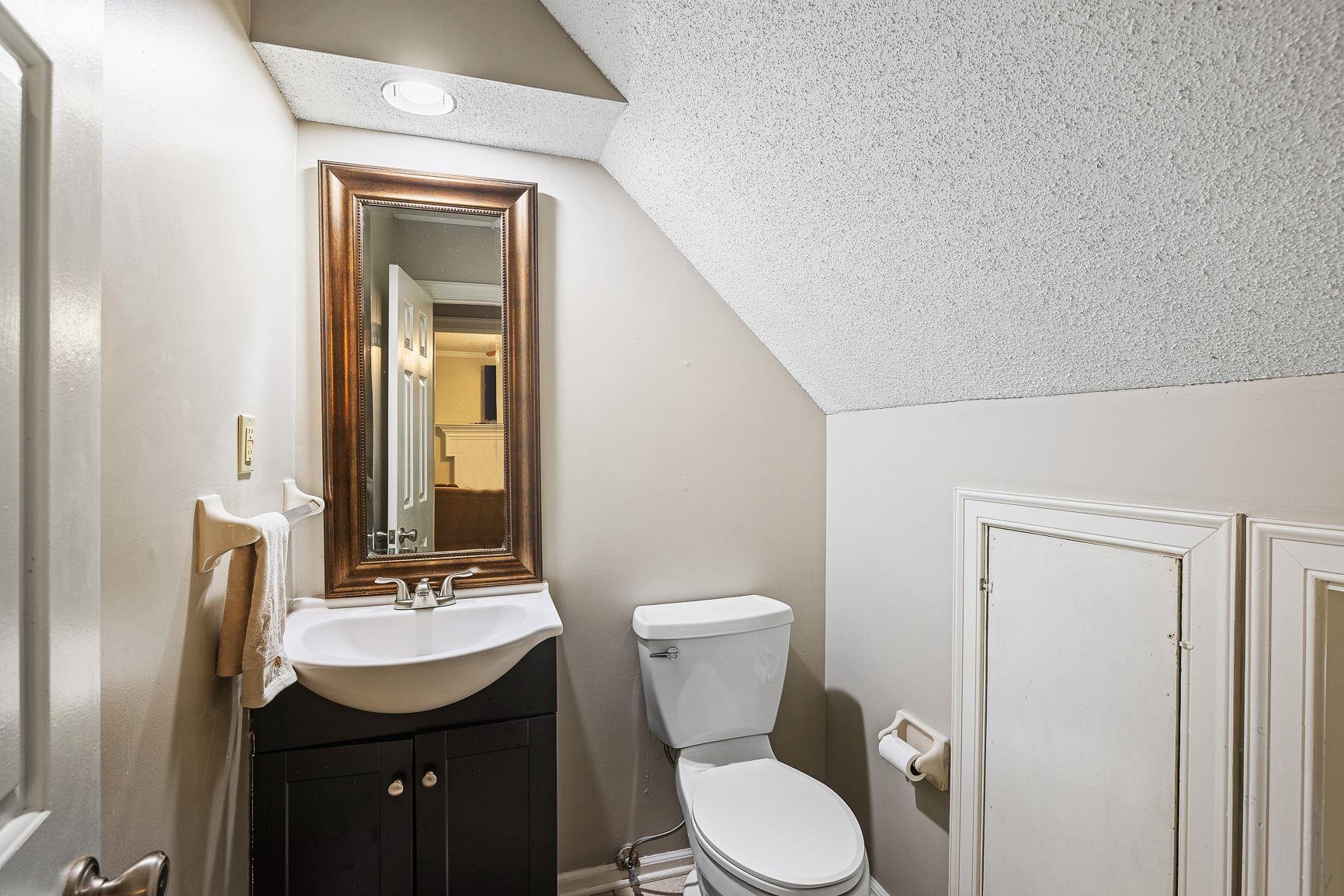 429 Dove Valley Road Collierville, TN 38017 - Photo 15 of 24 a bathroom with a toilet a sink and mirror