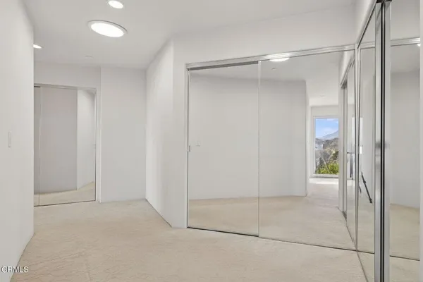 a room with furniture and window