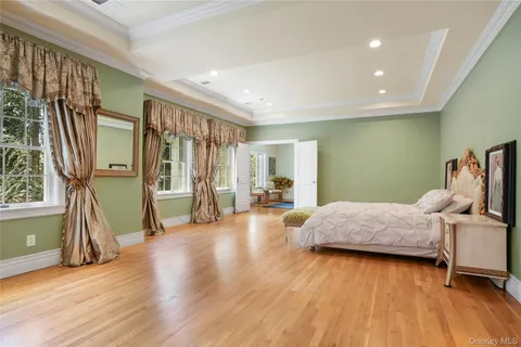 a spacious bathroom with a double vanity sink mirror and double