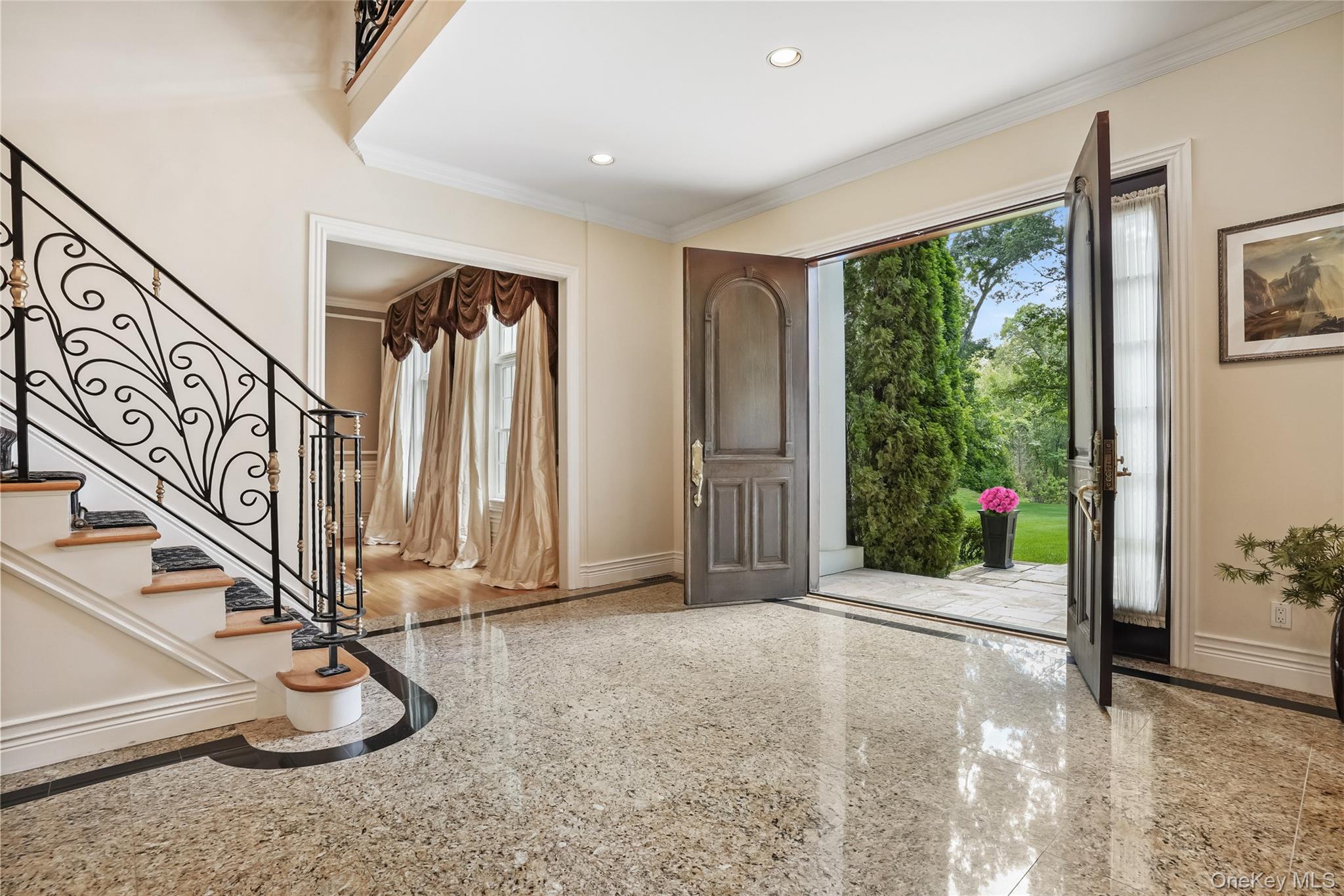 4 Hageman Court Katonah, NY 10536 - Photo 3 of 47 a view of an entryway with wooden floor