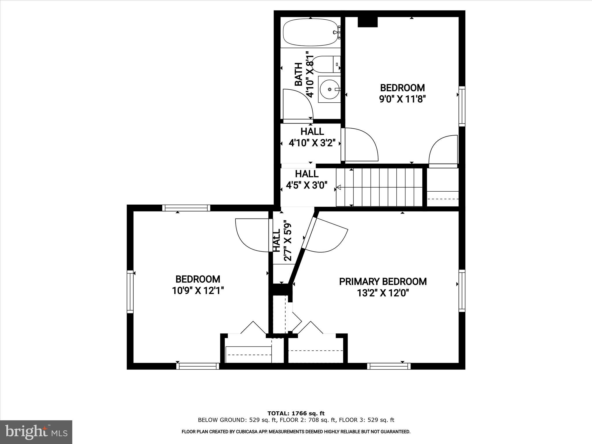 8008 Rider Avenue Towson, MD 21204 - Photo 41 of 43 Upper Level Floor Plan
