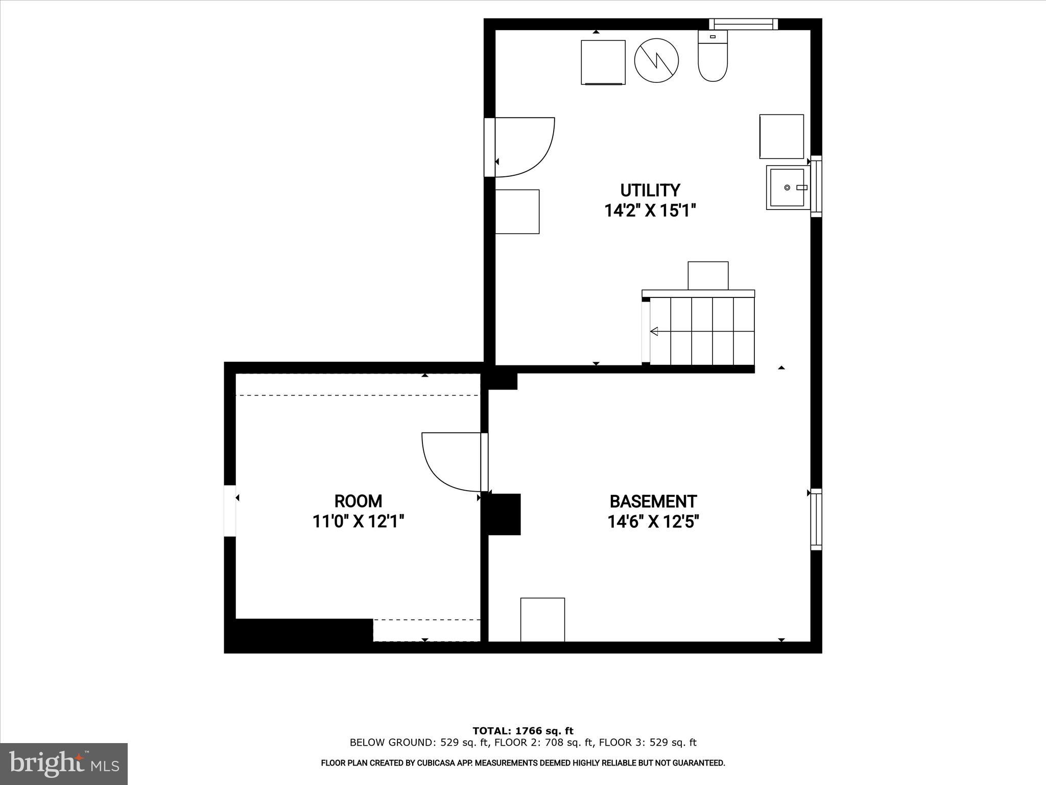 8008 Rider Avenue Towson, MD 21204 - Photo 42 of 43 Lower Level Floor Plan