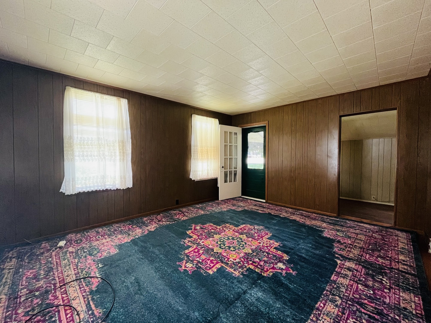 1213 East Main Street Streator, IL 61364 - Photo 7 of 18 a bedroom with bed and window