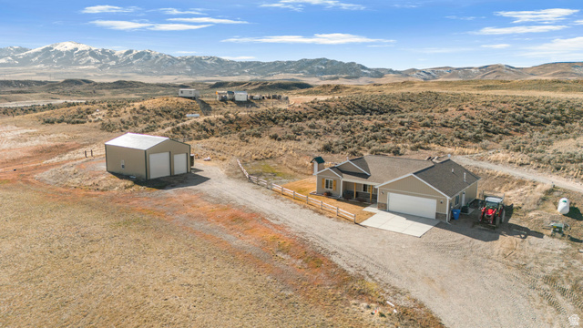 18573 South Marsh Valley Road Downey, ID 83234 - Photo 28 of 32 View of rural area with mountains and a desert landscape