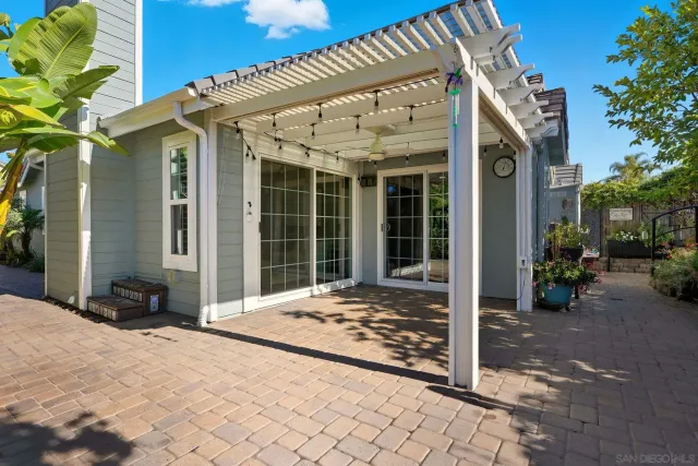 a view of a entryway front of house
