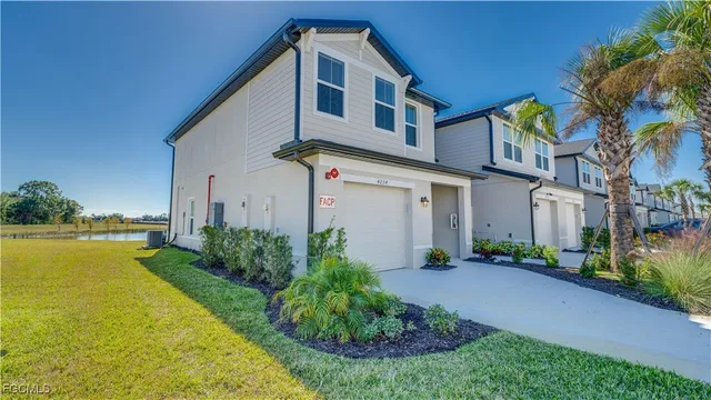 a front view of a house with swimming pool
