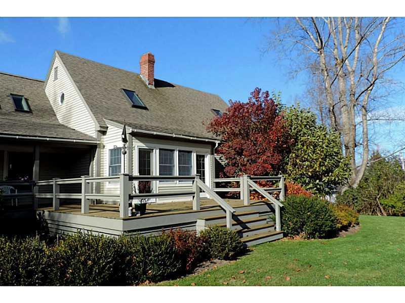 1024 Mere Point Road Brunswick, ME 04011 - Photo 6 of 32 Exterior Front. Decks on east and...