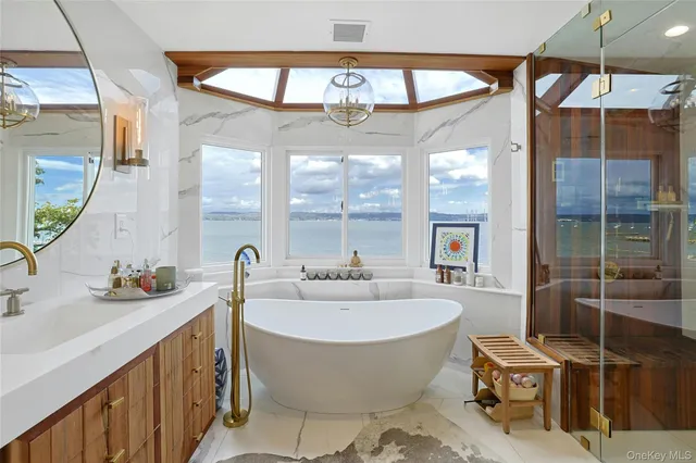 a view of living room with a front door