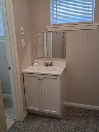 a utility room with a sink