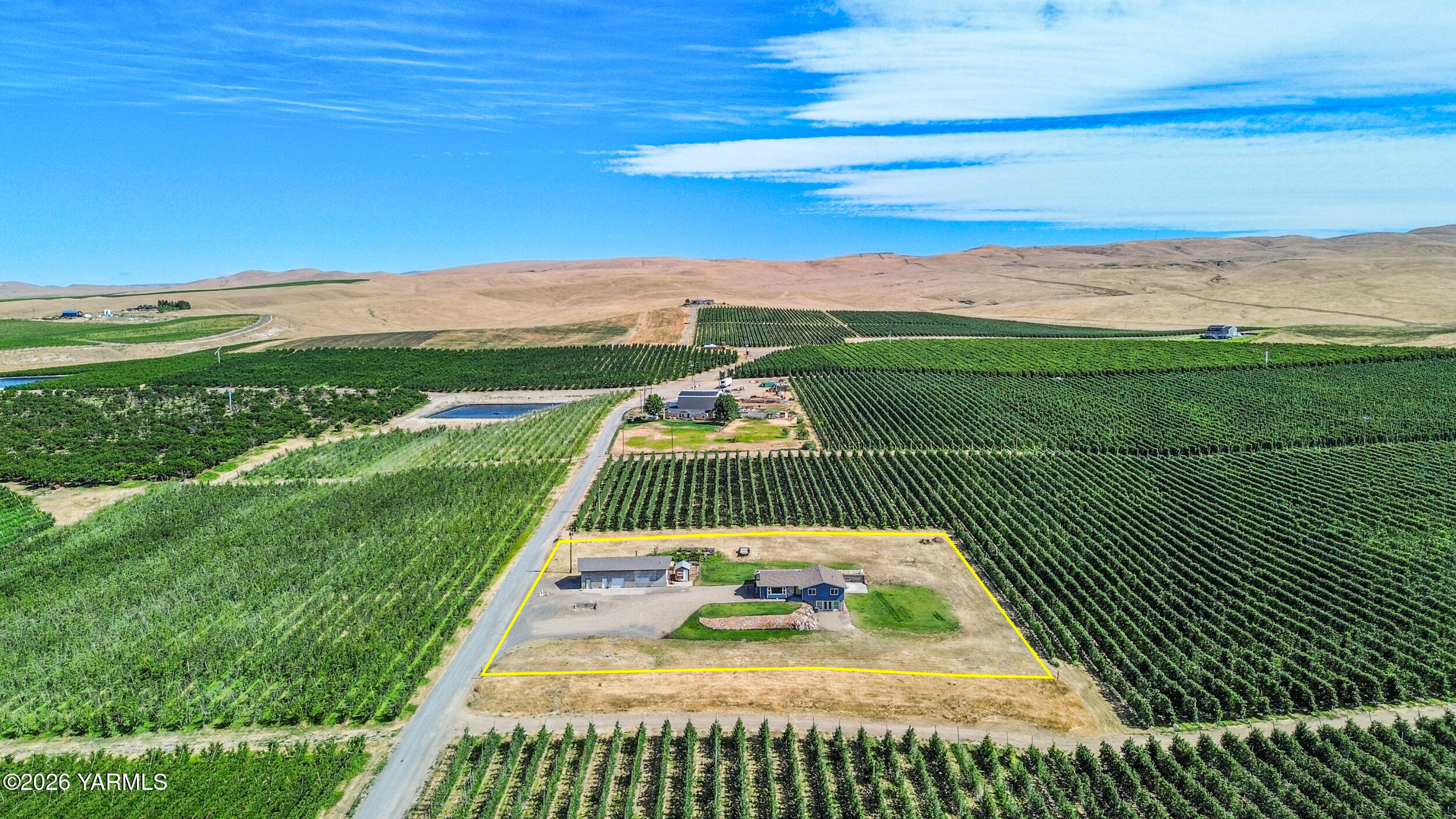 2301 Houghton Road Zillah, WA 98953 - Photo 2 of 34 North Aerial View