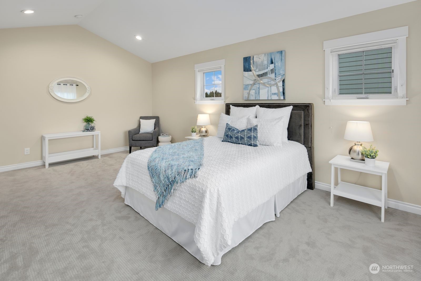 3616 Northeast 65th Street Seattle, WA 98115 - Photo 23 of 40 a spacious bedroom with a bed and window