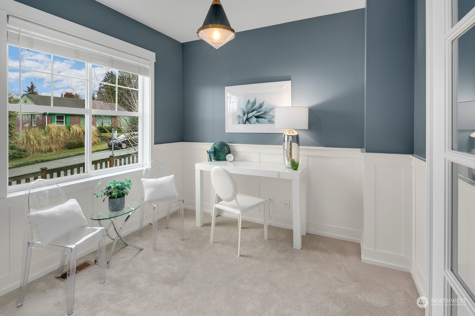 3616 Northeast 65th Street Seattle, WA 98115 - Photo 3 of 40 a work room with furniture and a window