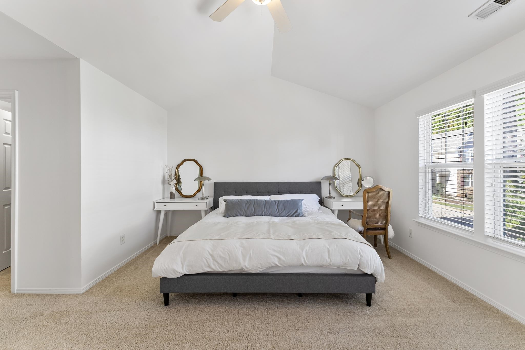 8510 Pillar Gate Lane Raleigh, NC 27613 - Photo 23 of 33 a bedroom with bed and a window