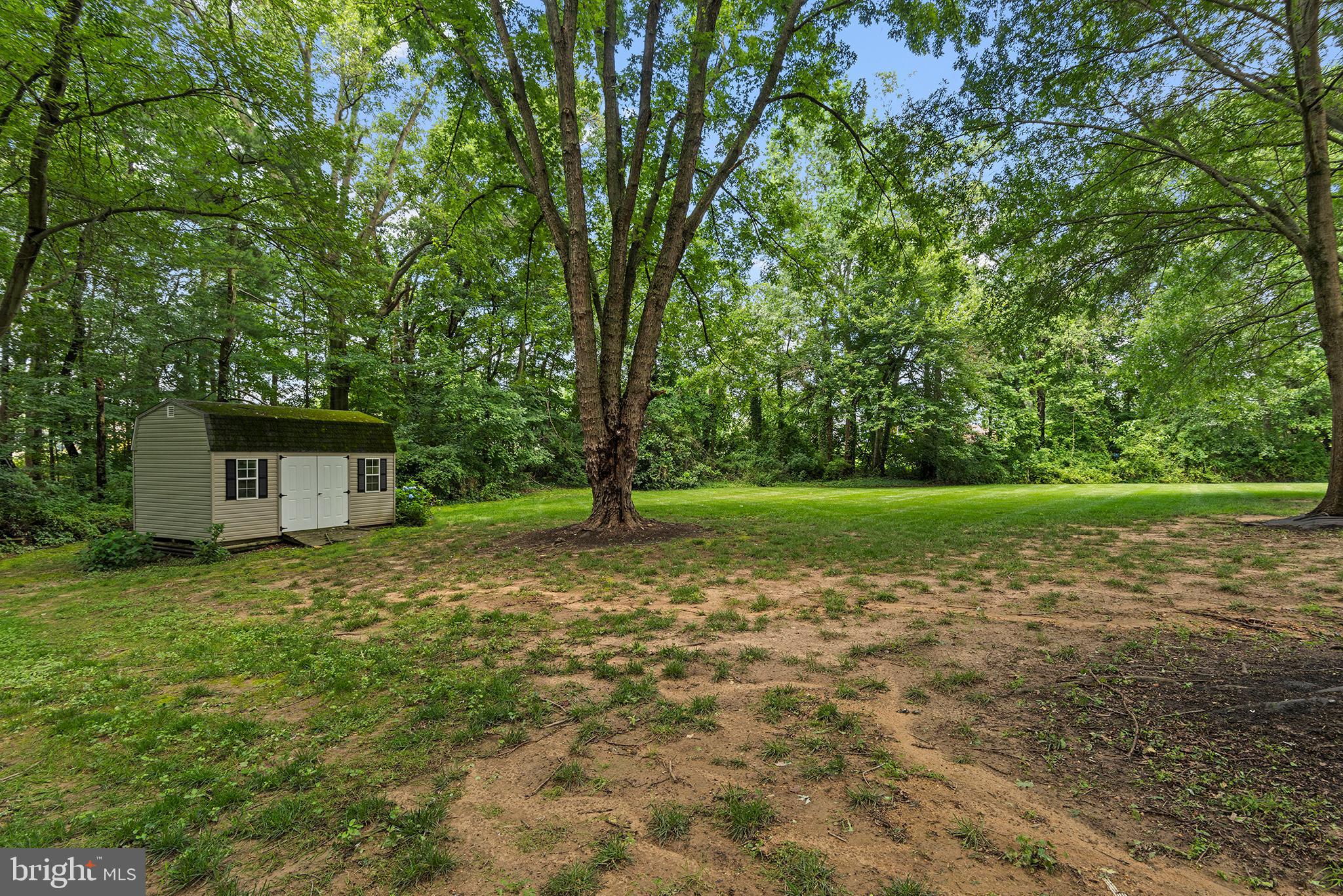 316 Caravel Drive Bear, DE 19701 - Photo 32 of 47 a view of a garden with large trees