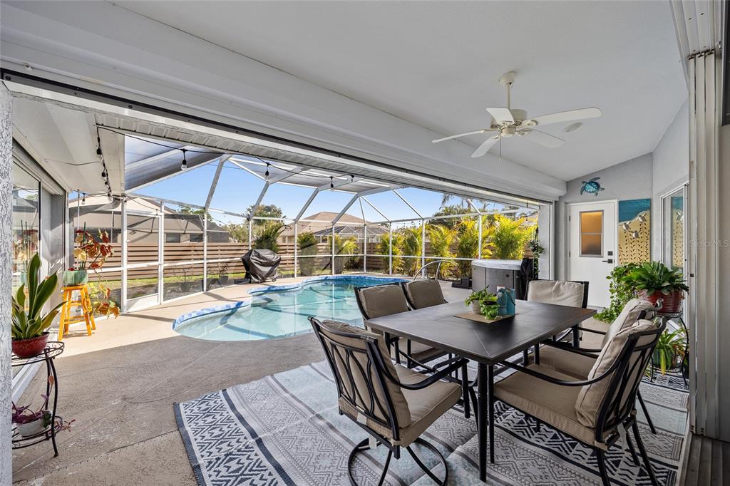474 Orlando Boulevard Port Charlotte, FL 33954 - Photo 25 of 36 a view of a dining room with furniture window and outside view