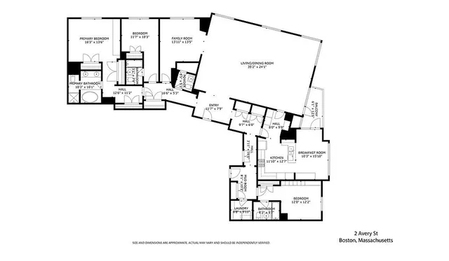 $4,899,000 | 2 Avery Street, Unit 21E, Boston, MA 02111