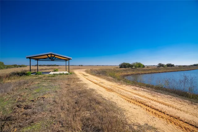 a view of a terrace with a backyard