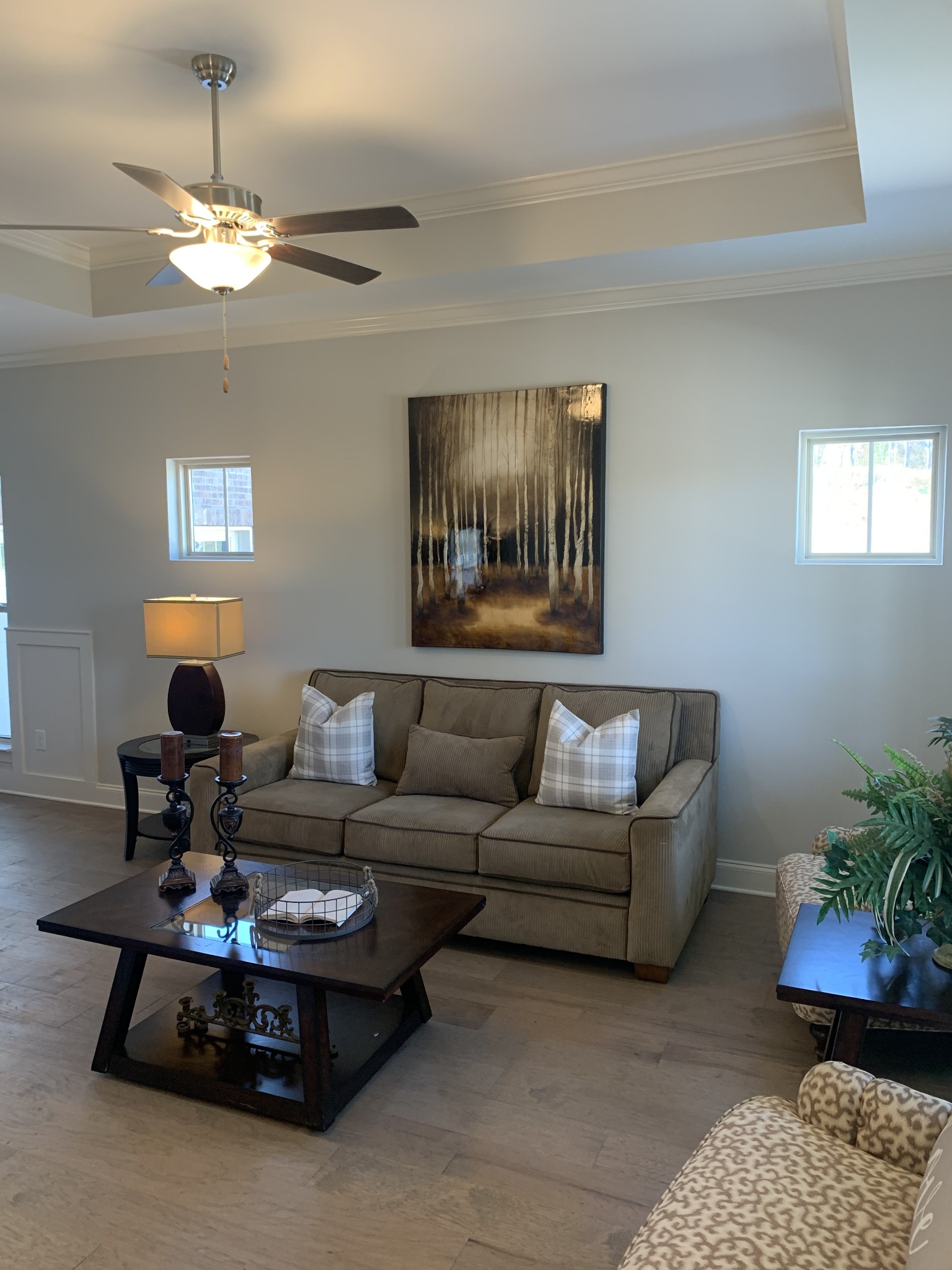 430 Butler Road Mount Juliet, TN 37122 - Photo 3 of 18 a living room with furniture and a chandelier