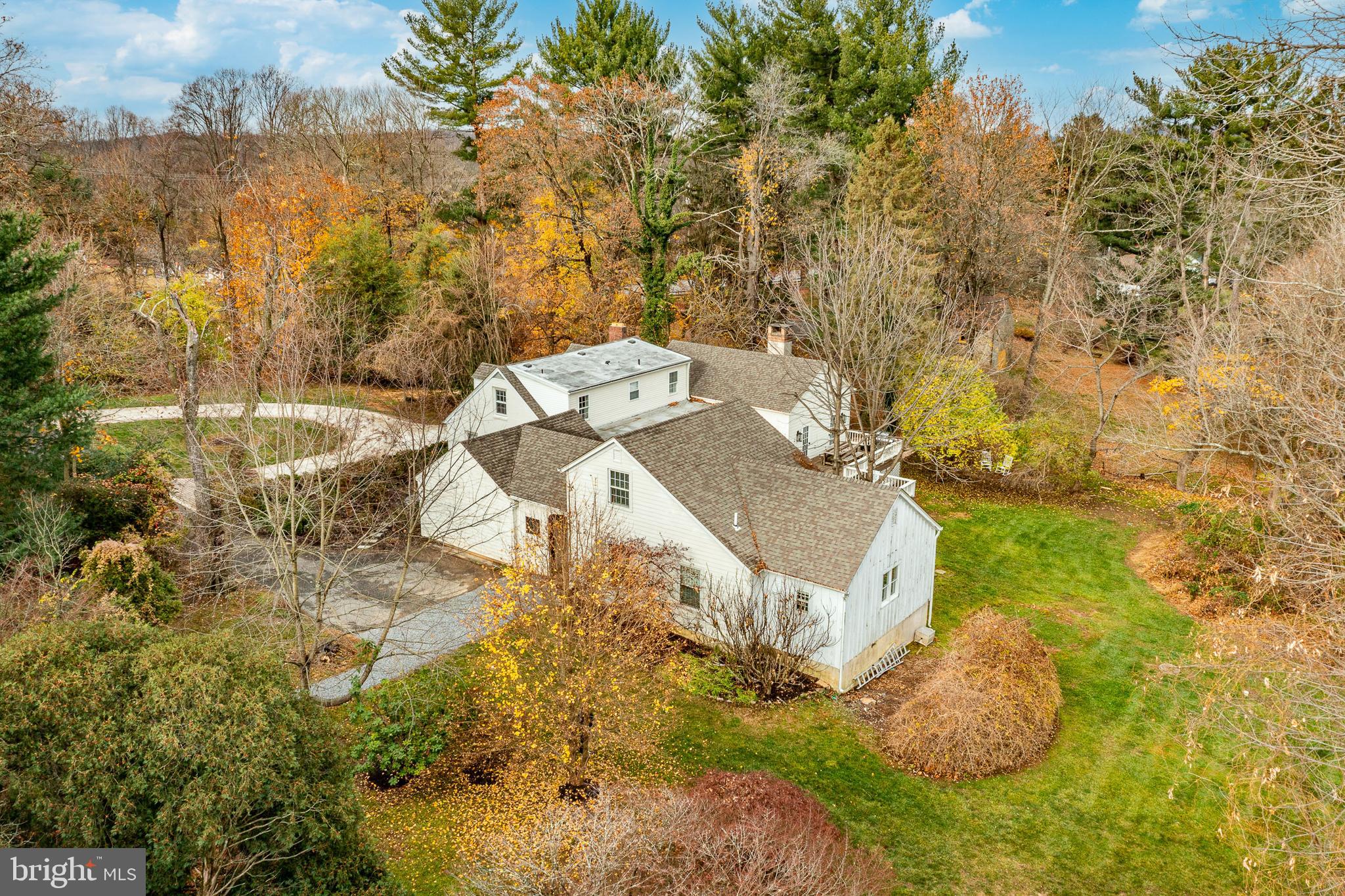 504 Kennett Pike Chadds Ford, PA 19317 - Photo 62 of 75 a view of a house with a yard and sitting area