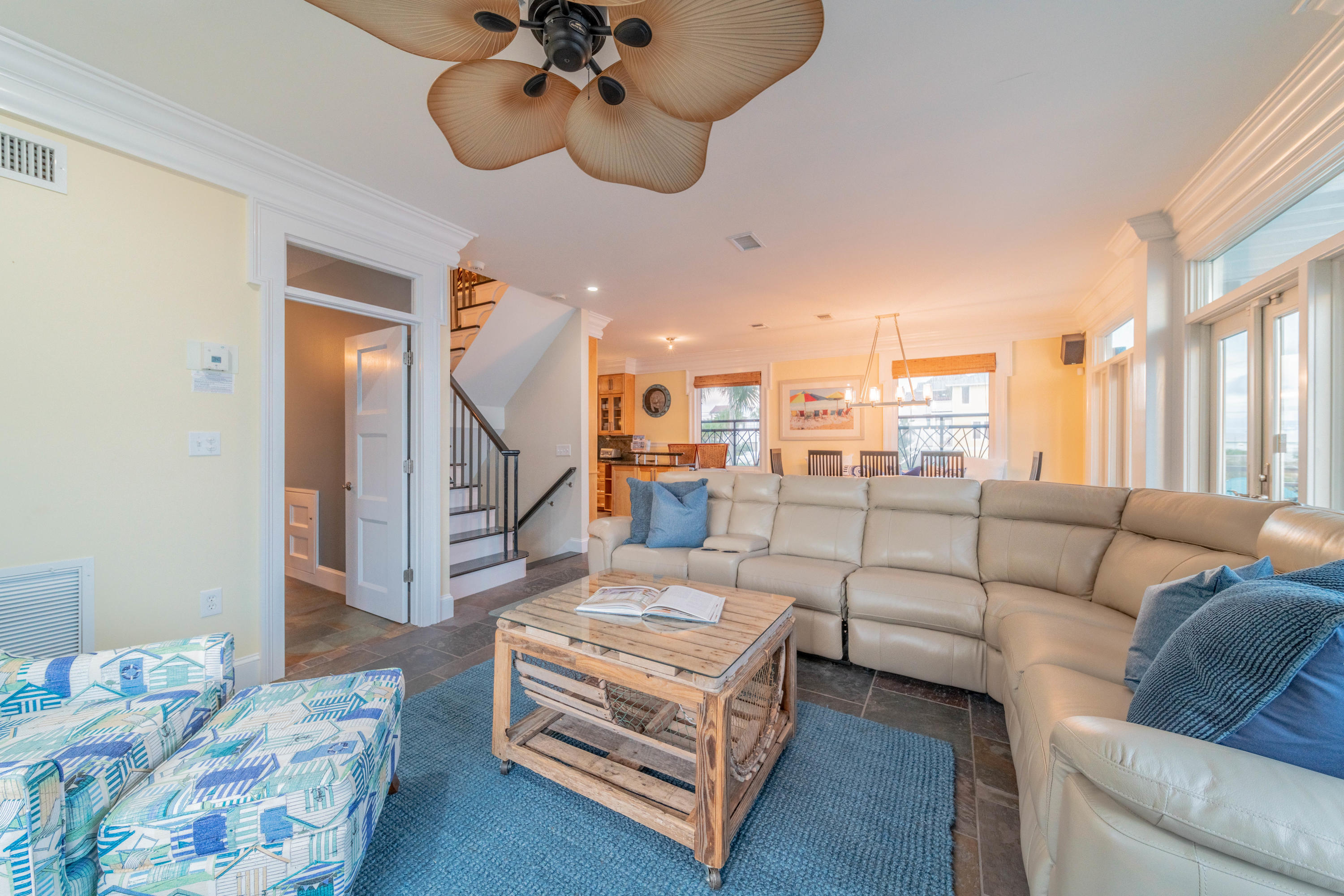 260 South Wall Street Inlet Beach, FL 32461 - Photo 53 of 59 a living room with furniture kitchen and a chandelier