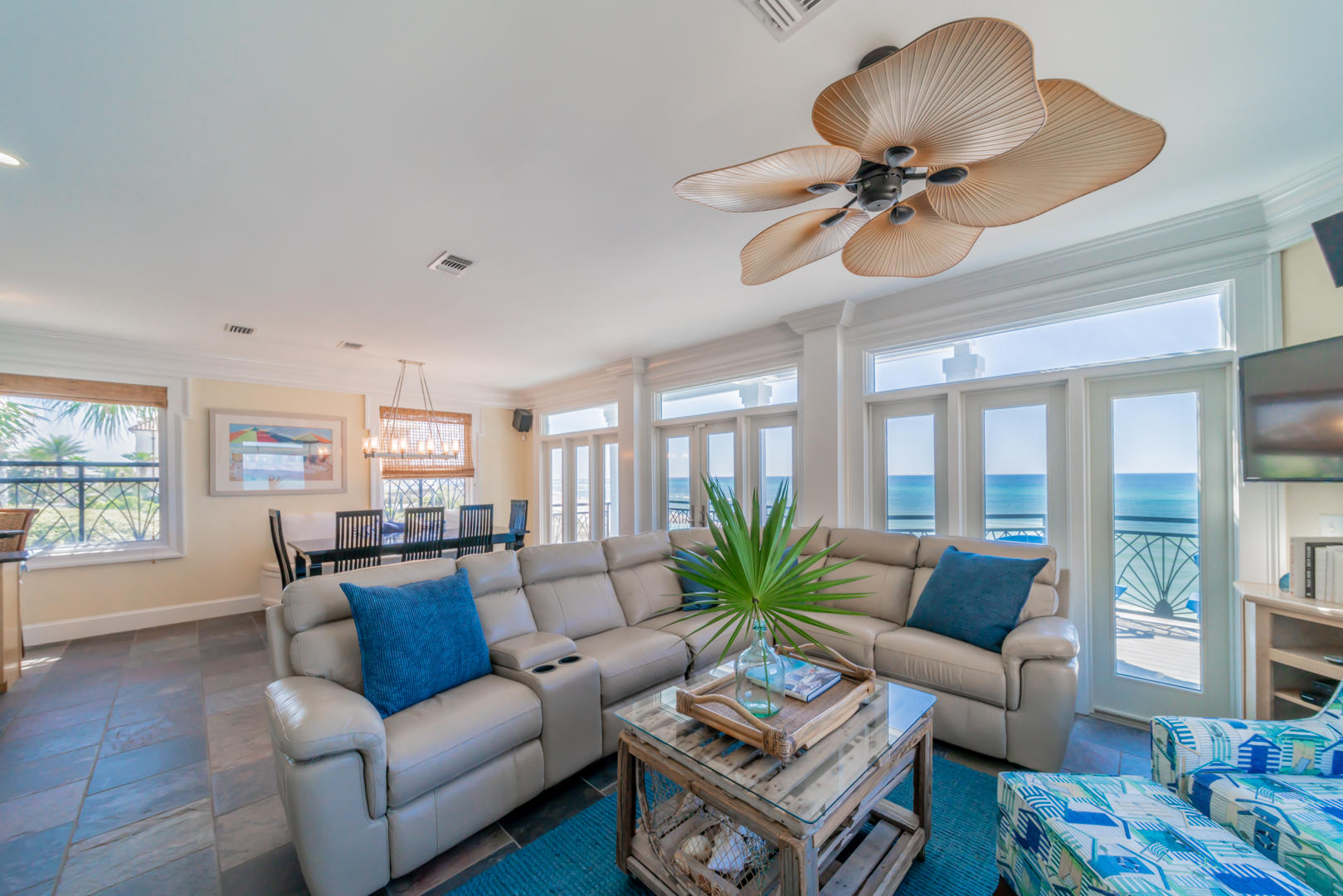 260 South Wall Street Inlet Beach, FL 32461 - Photo 7 of 59 a living room with furniture a ceiling fan and a window