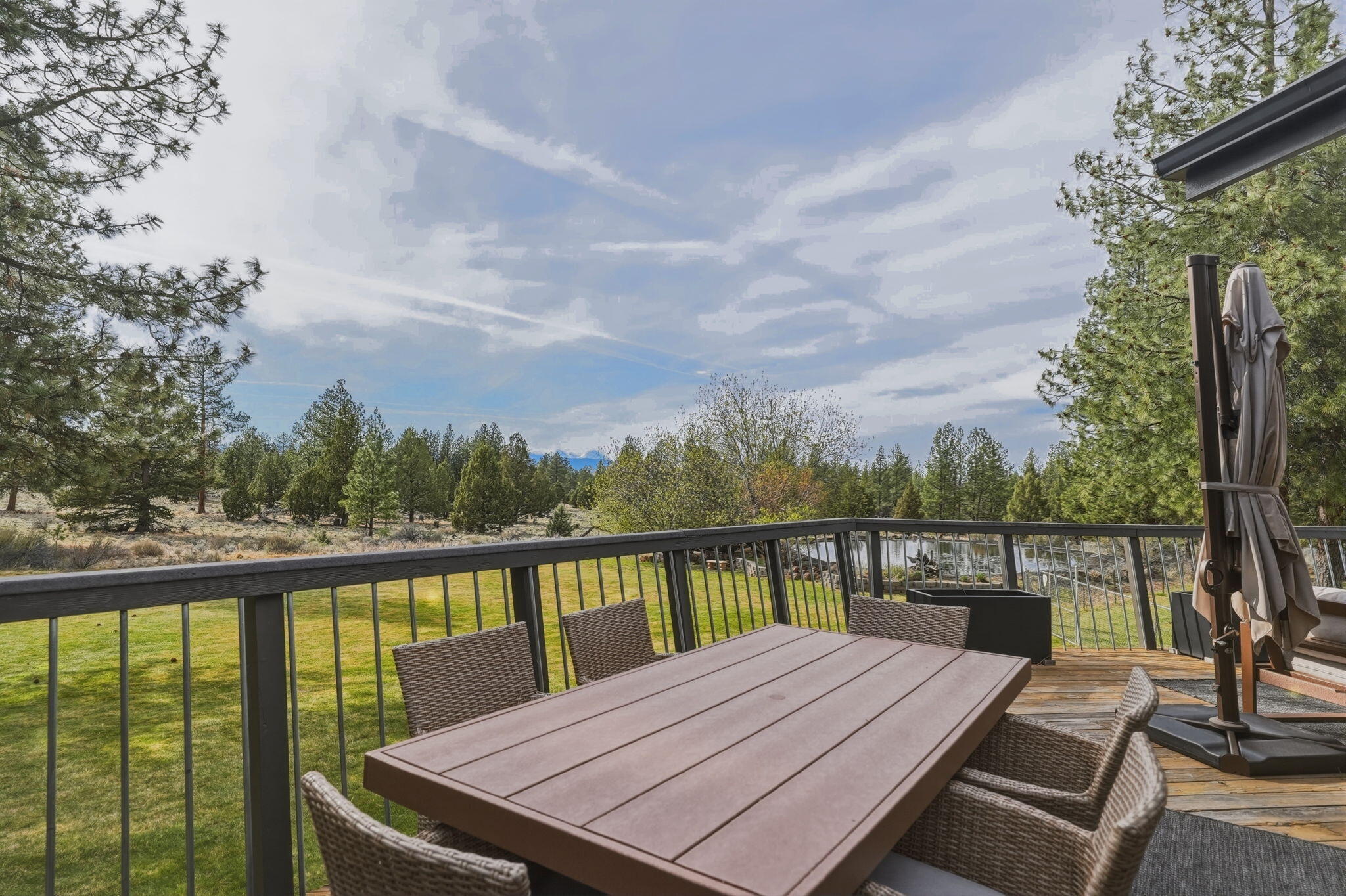 21680 Butte Ranch Road Bend, OR 97702 - Photo 50 of 65 DECK LOOKING WEST