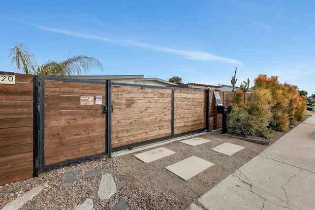 a view of a car garage