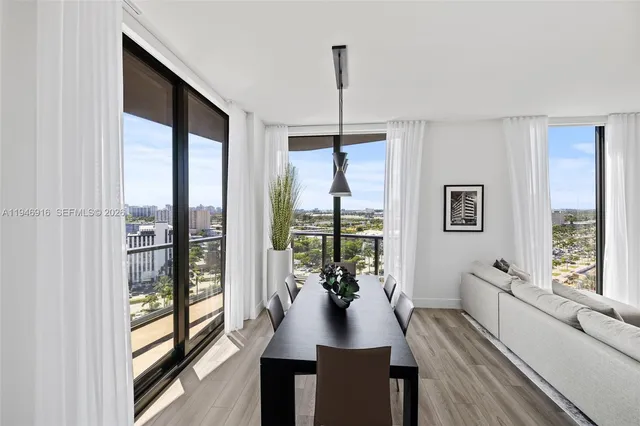 a living room with a couch and a window