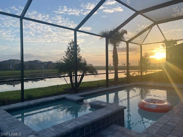 5856 Sunningdale St Avenue Immokalee, FL 34142 - Photo 6 of 44 a view of a porch with seating space