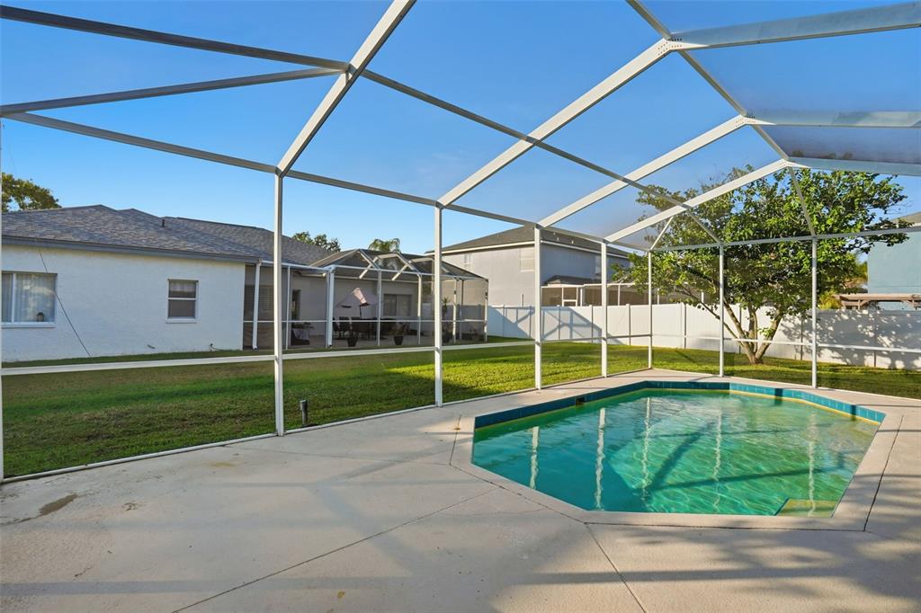13032 St Filagree Drive Riverview, FL 33579 - Photo 11 of 44 a view of a backyard with swimming pool