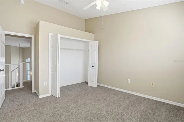 an empty room with a empty space