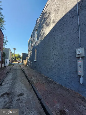 a view of a street with side of street