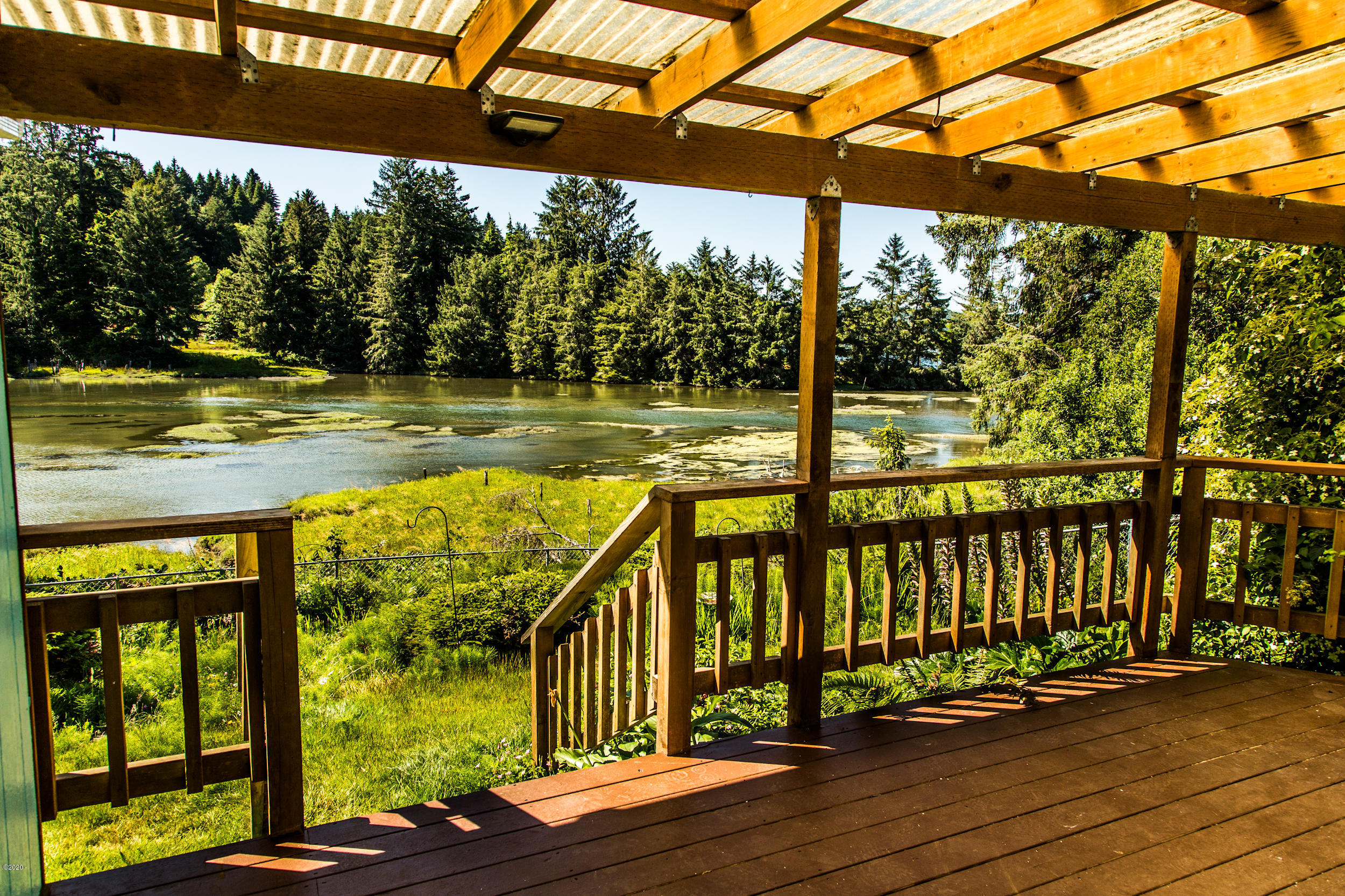 430 Southeast Gibson Road Waldport, OR 97394 - Photo 8 of 30 Covered Porch