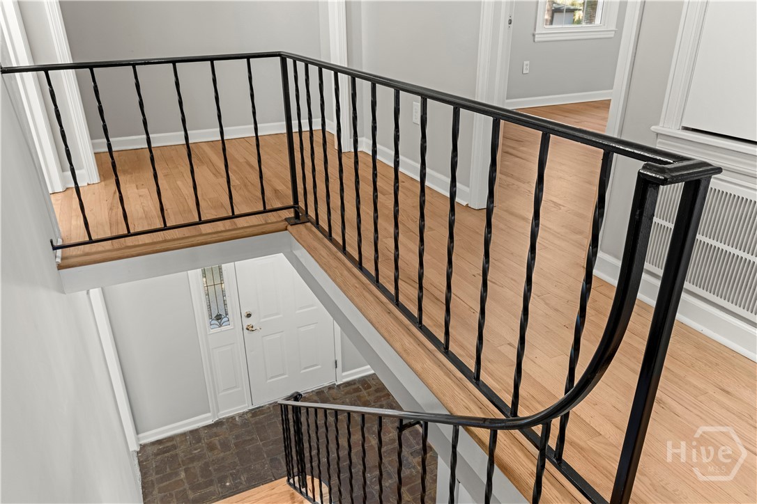 5504 Magnolia Street Savannah, GA 31406 - Photo 40 of 55 Beautifully restored hardwoods upstairs