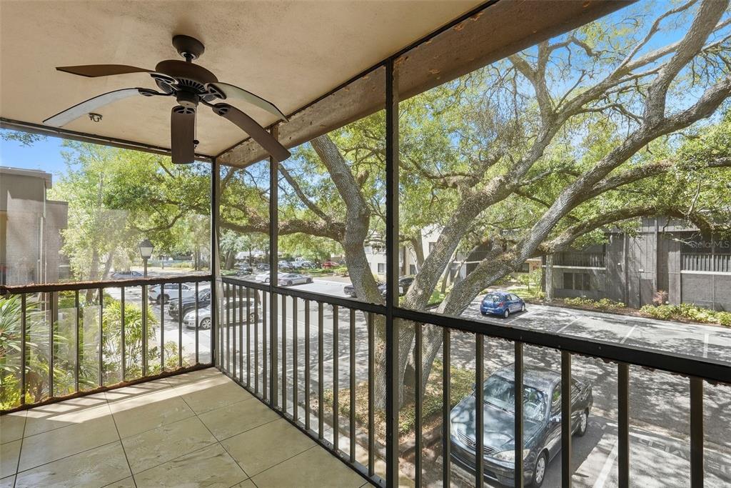 11709 Raintree Village Boulevard, Unit C Temple Terrace, FL 33617 - Photo 14 of 23 a view of a porch