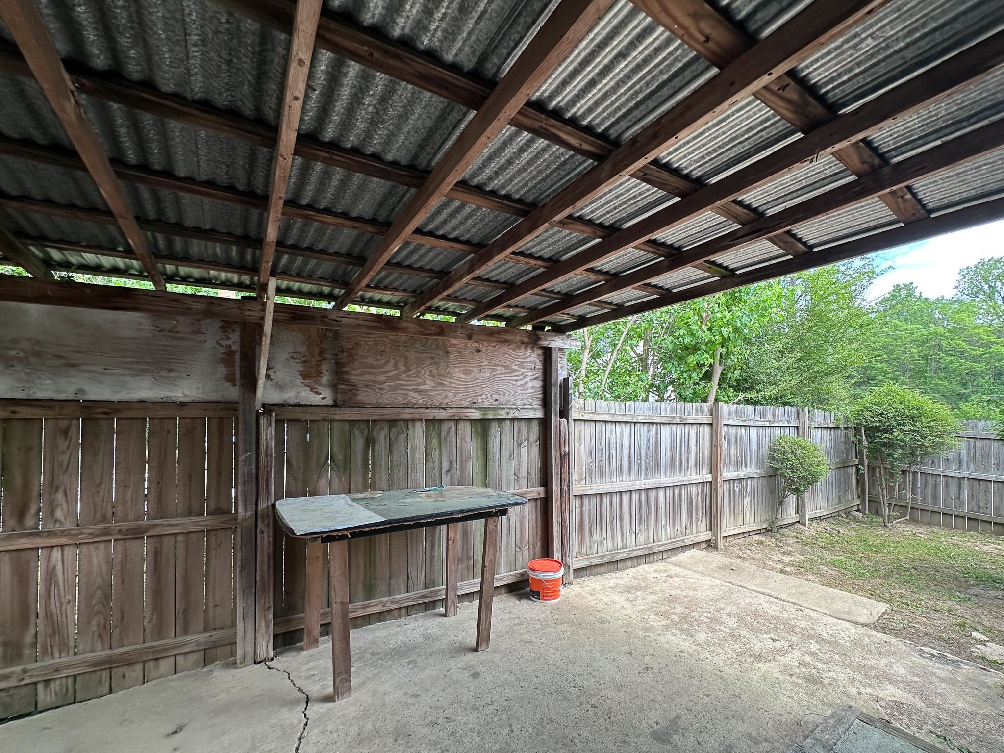 1811 Wells Station Road Memphis, TN 38108 - Photo 29 of 33 This is a Private Patio too and Perfect for Entertaining or just to hear the Rain!