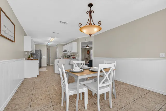 a workspace with furniture and a window