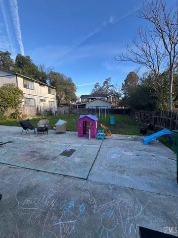 a view of backyard and outdoor space
