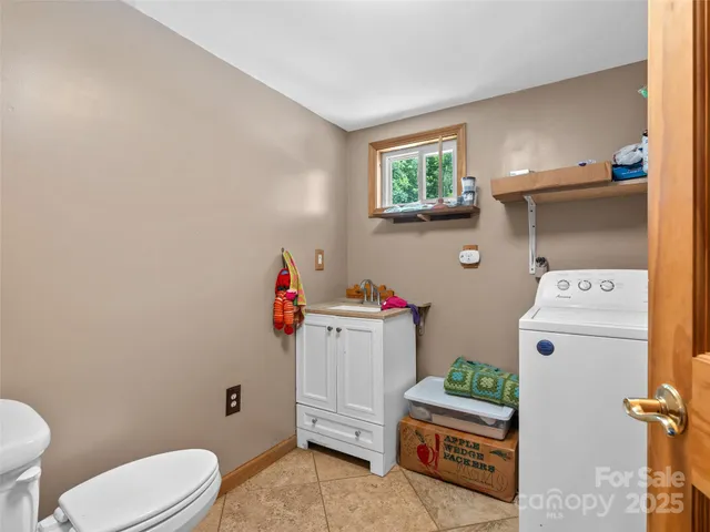 a room with storage and utility