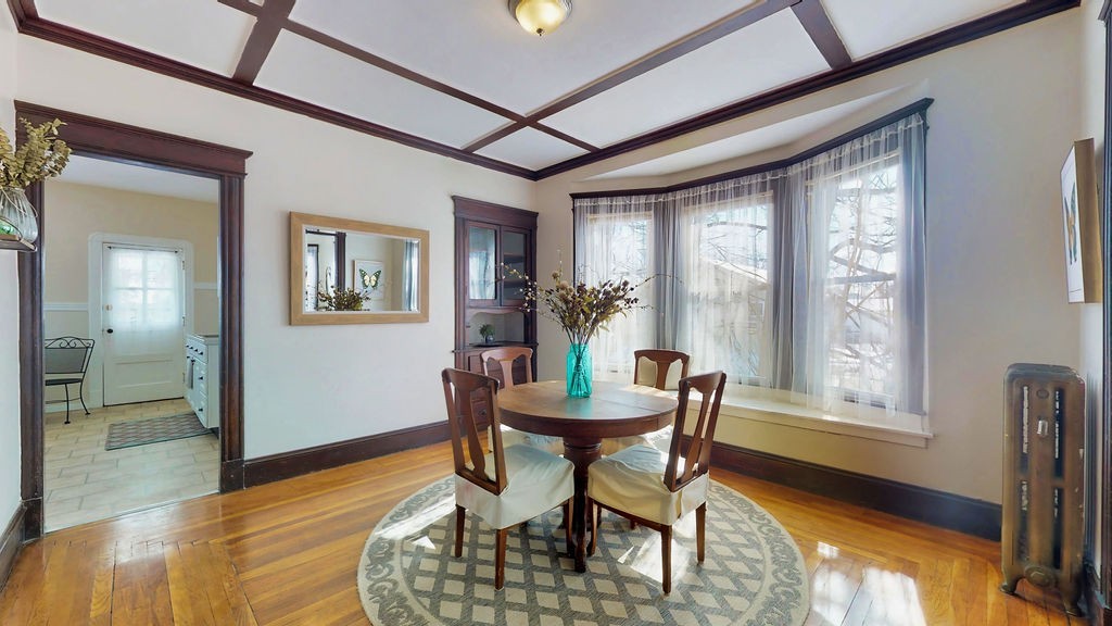 43 Longfellow Terrace Springfield, MA 01108 - Photo 5 of 25 a dining room with furniture and wooden floor