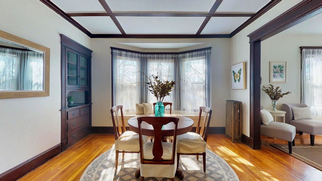 43 Longfellow Terrace Springfield, MA 01108 - Photo 6 of 25 a dining room with furniture and wooden floor