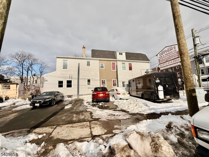 a view of a street with cars