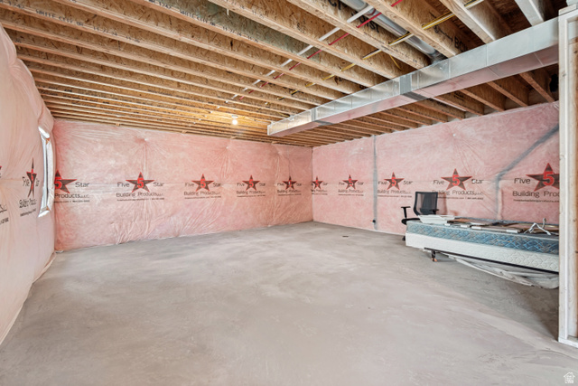 1988 South Marigold Way Santaquin, UT 84655 - Photo 29 of 47 Unfinished Basement