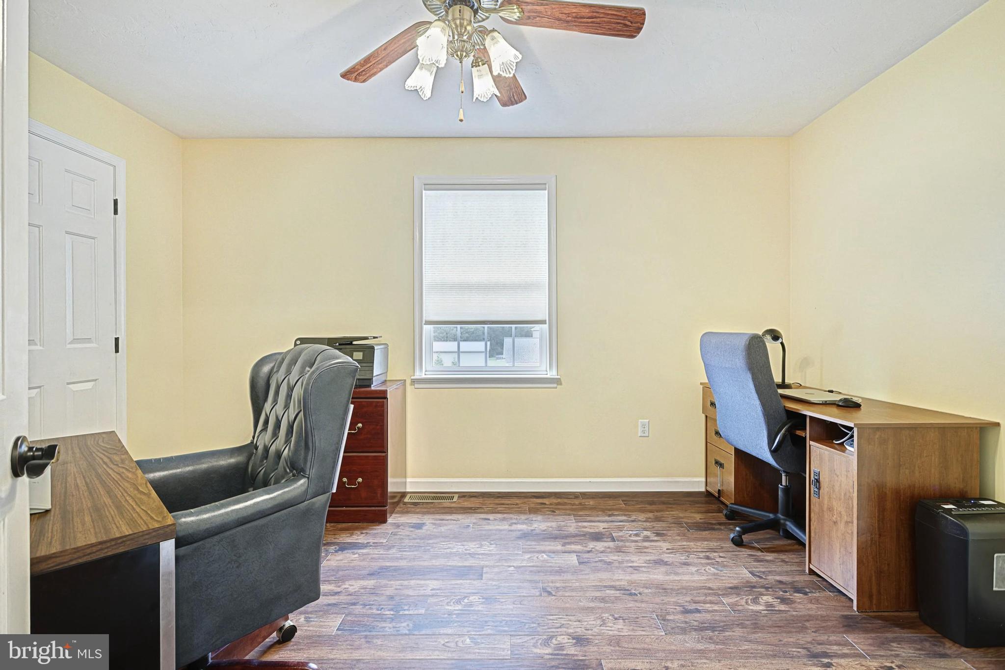 645 Kindig Road Littlestown, PA 17340 - Photo 35 of 61 a view of a workspace with furniture and a window